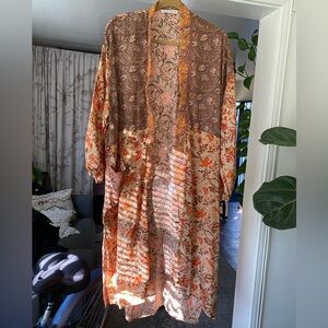 12th Tribe Laguna Beach Floral Kimono